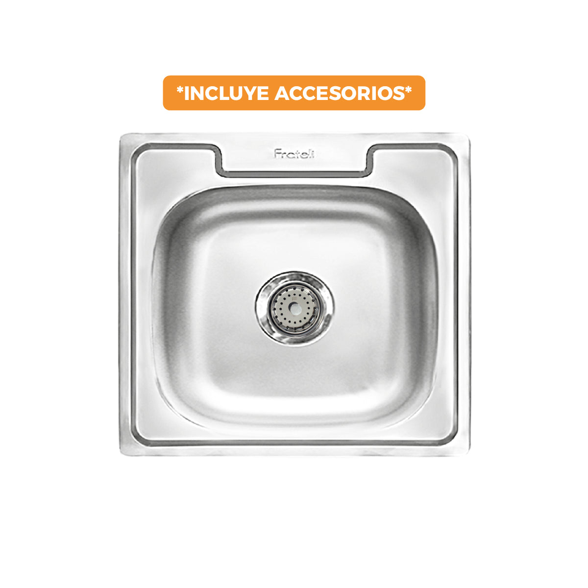 Lavadero Acero Inoxidable 47X43 (Ge4743) Fratelli